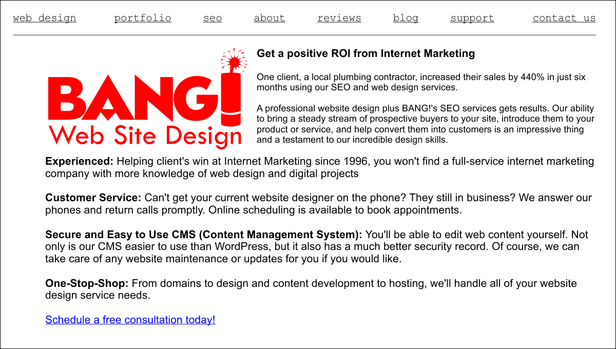 Retro Website Design Style