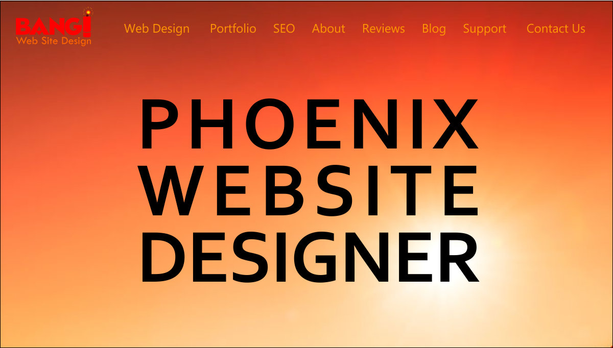 Typographic Hero Website Design Style