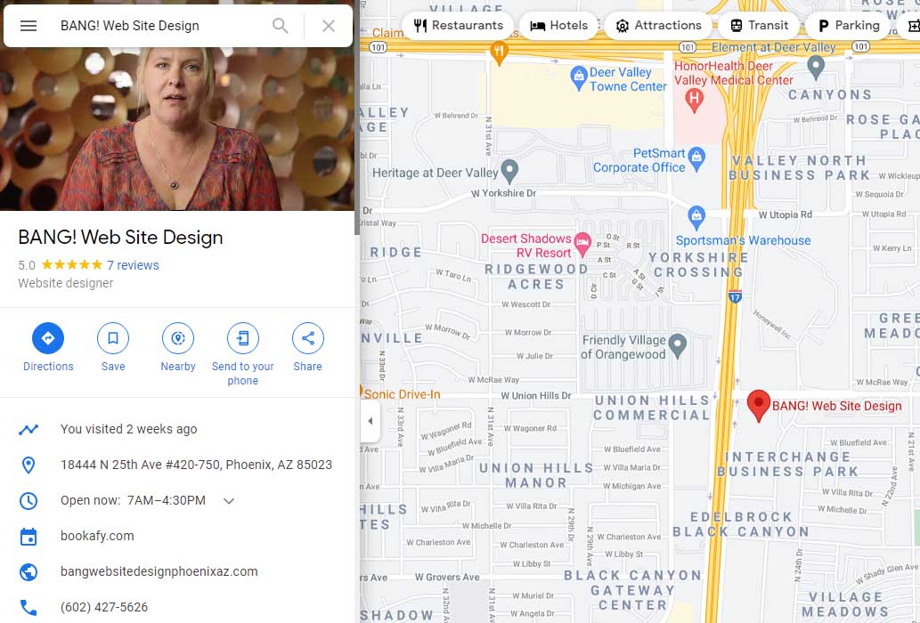 Local SEO Company GMB Google My Business Map Result