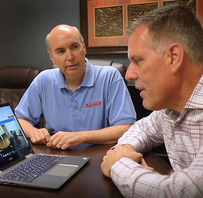 Phoenix Web Designer Strategizing With Business Owner Phoenix Web Designer Strategizing With Business Owner